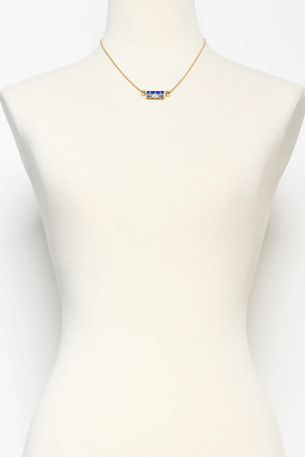 Beatriz Blue Eye Chain Necklace