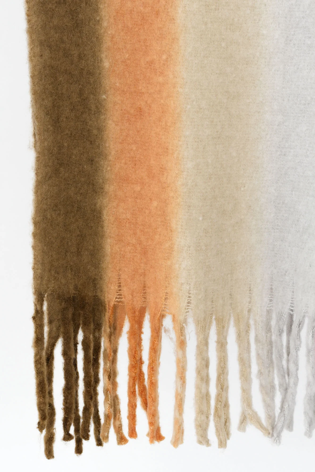 Rizzo Mustard Tassel Scarf