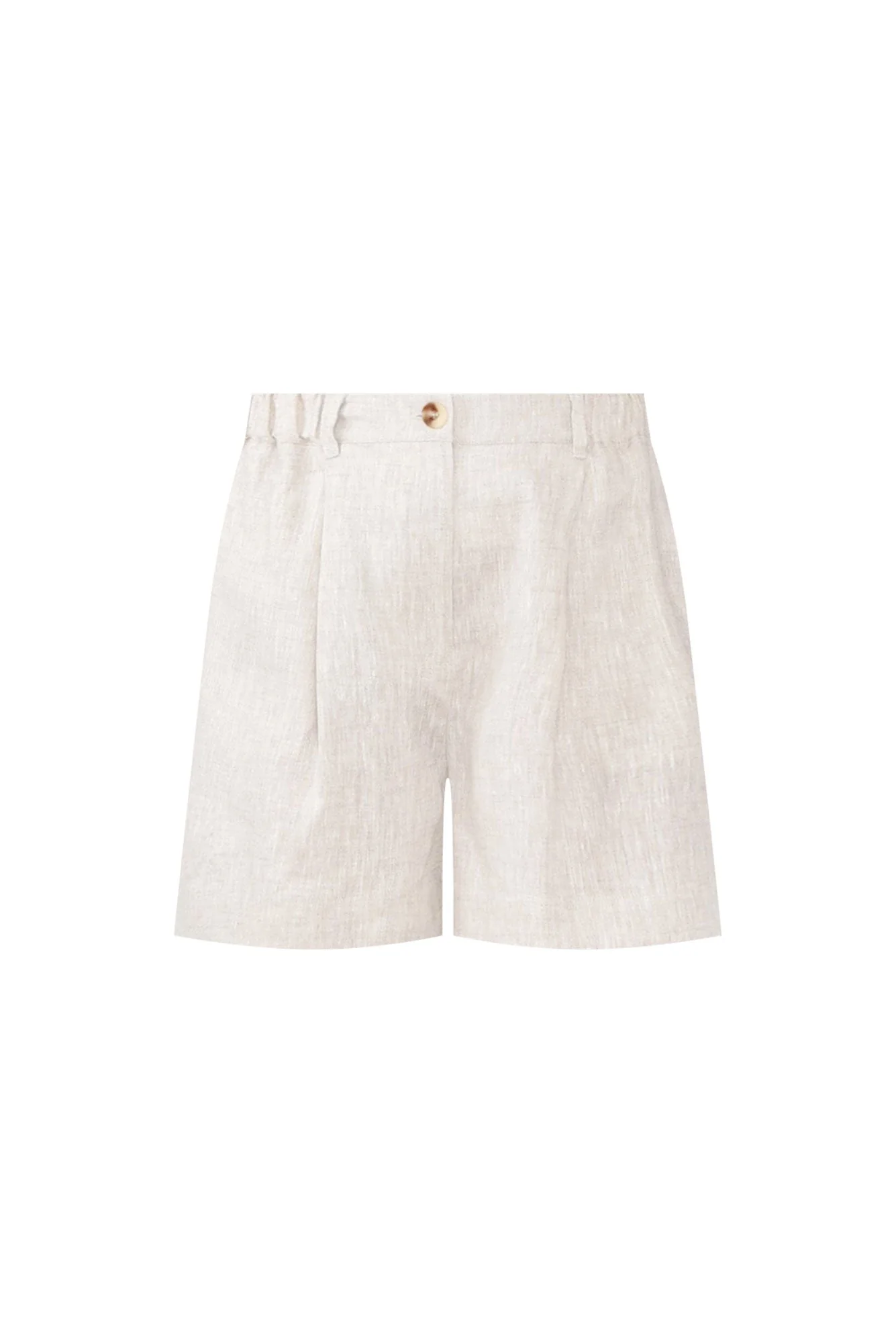 Britannia Natural Linen Shorts
