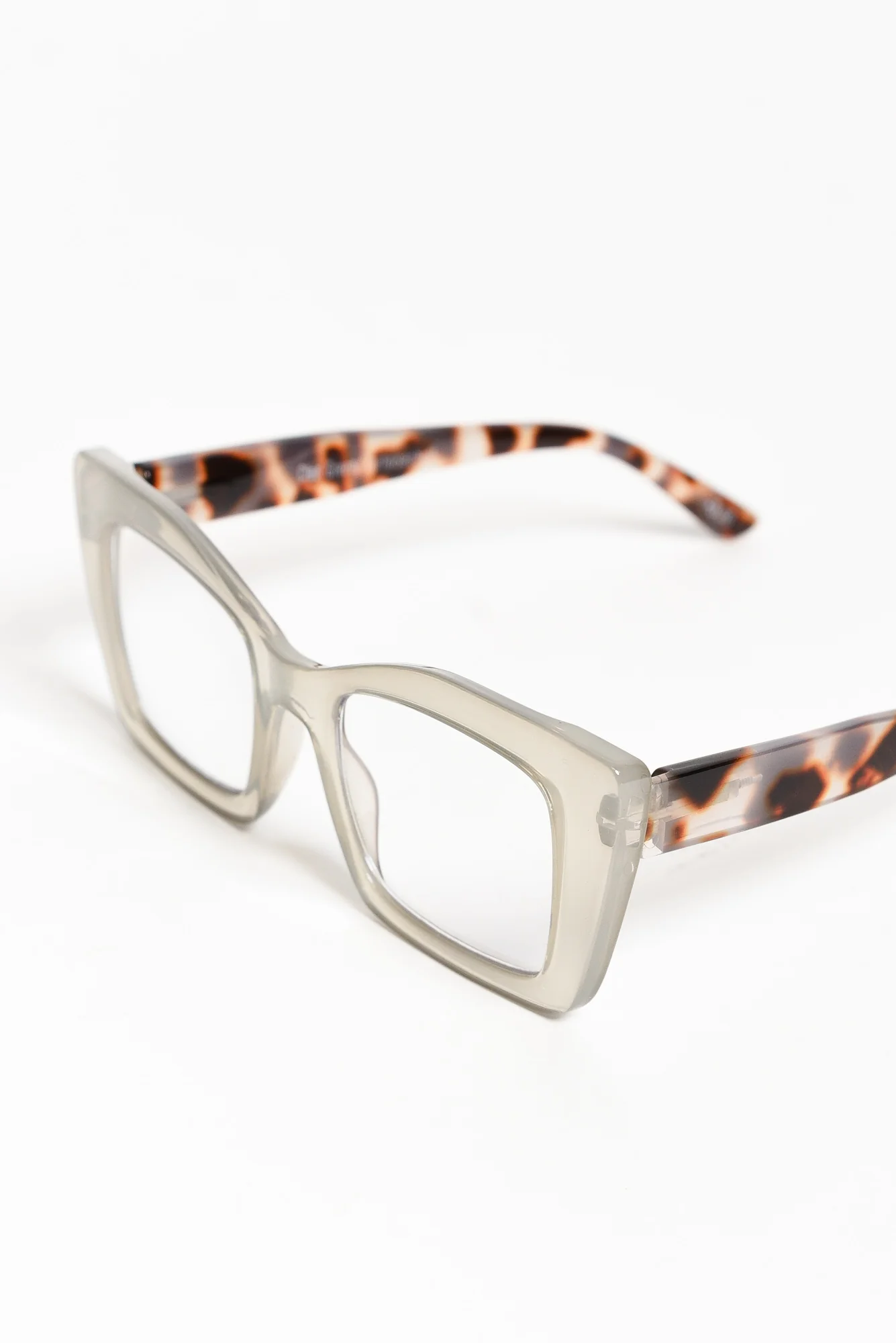 Cleo Green Tortoiseshell Reading Glasses