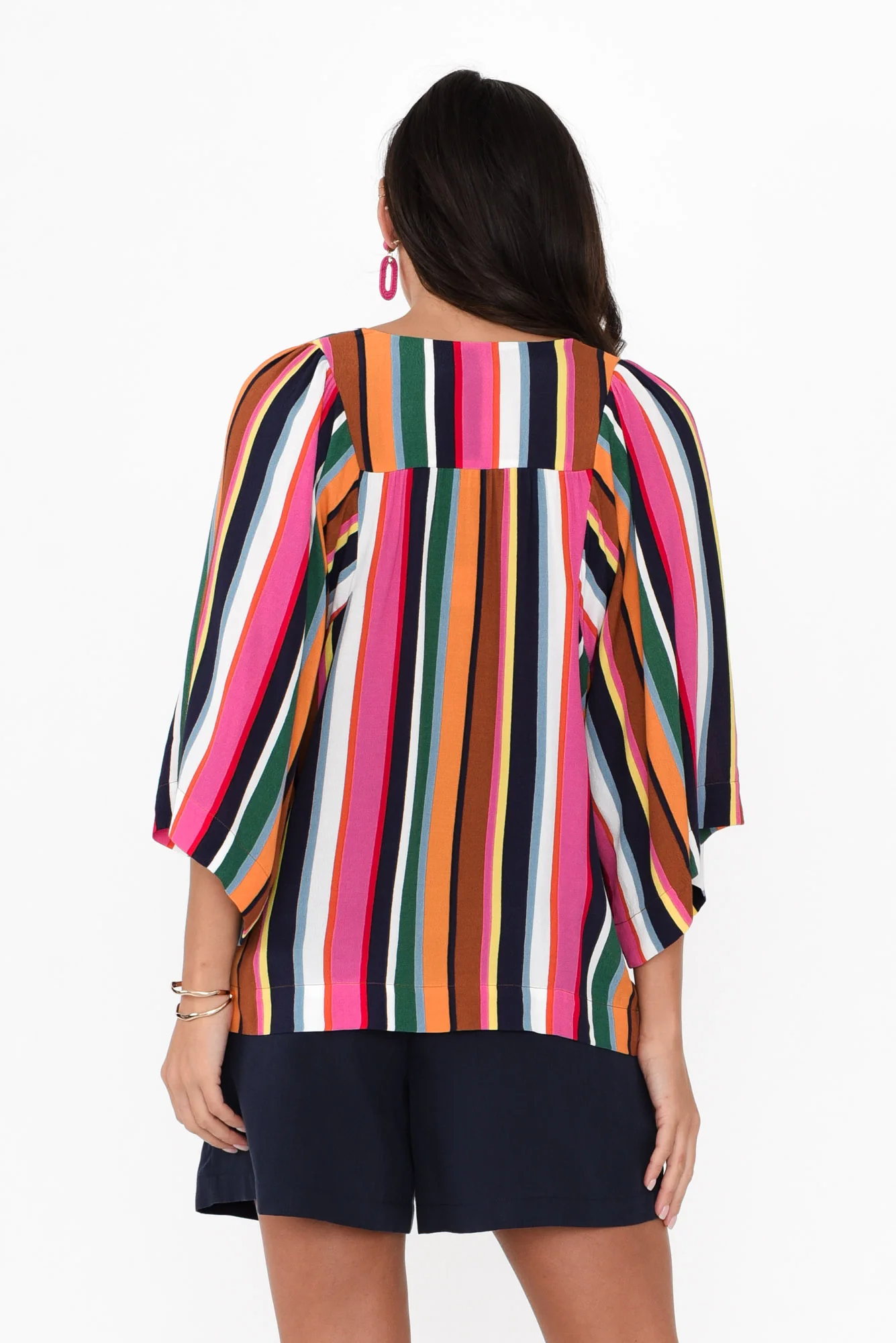 Dream Factory Multi Stripe Top