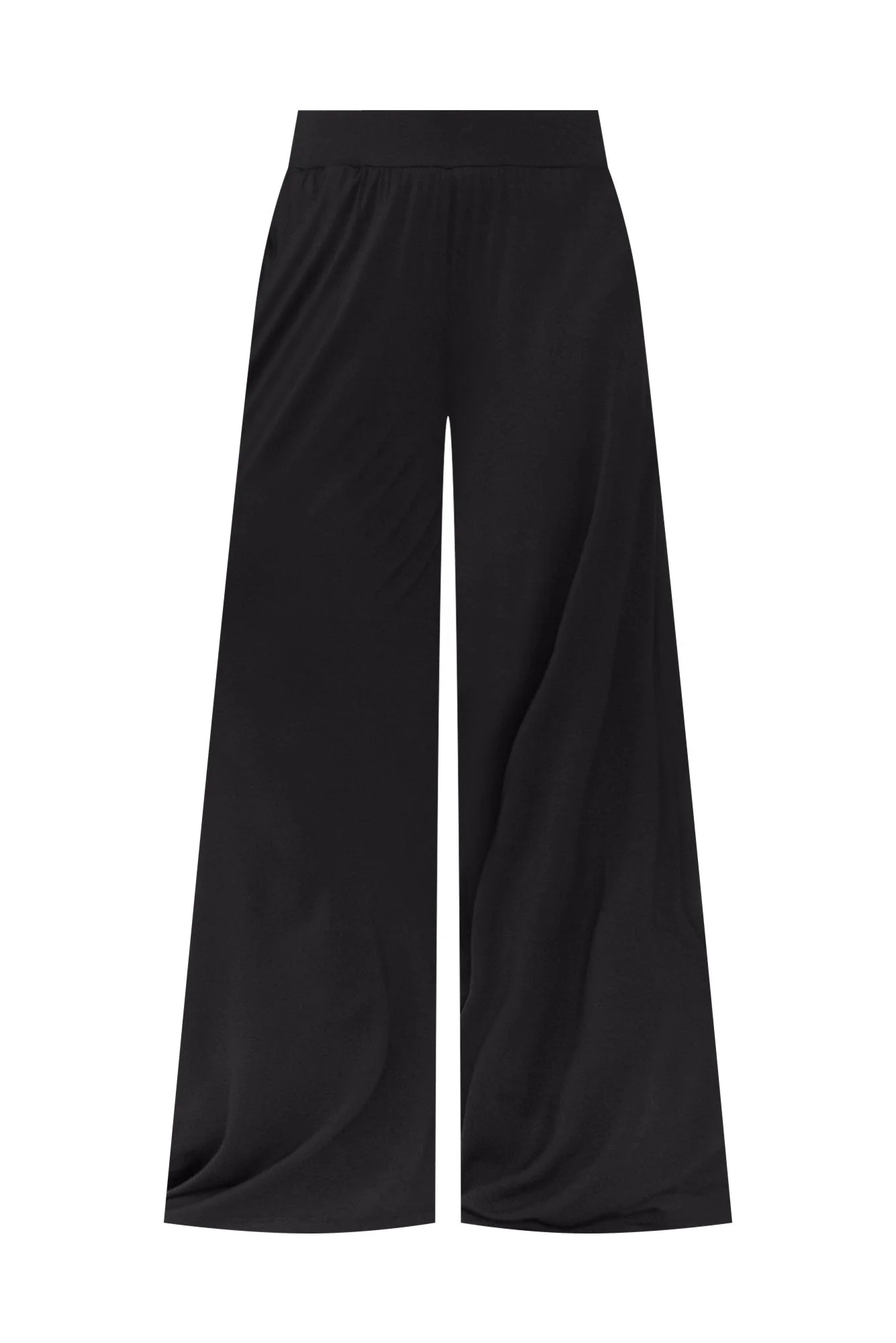 Cedric Black Bamboo Pocket Pants