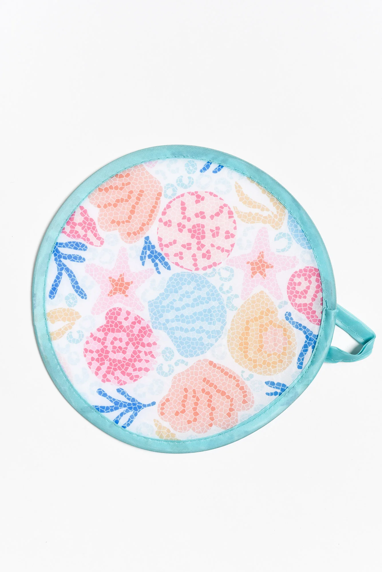 Remi Blue Shell Twist Fan