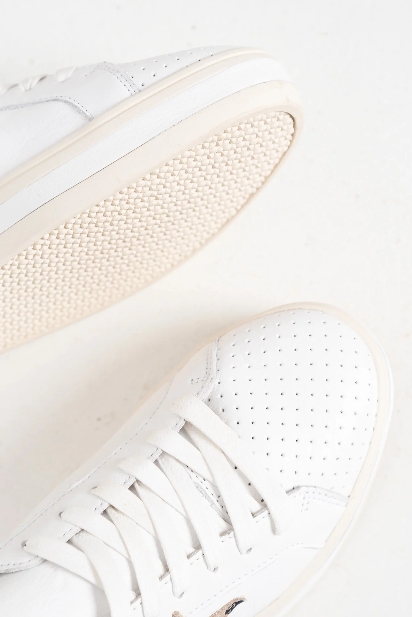 Pixie Star White Leopard Leather Sneaker