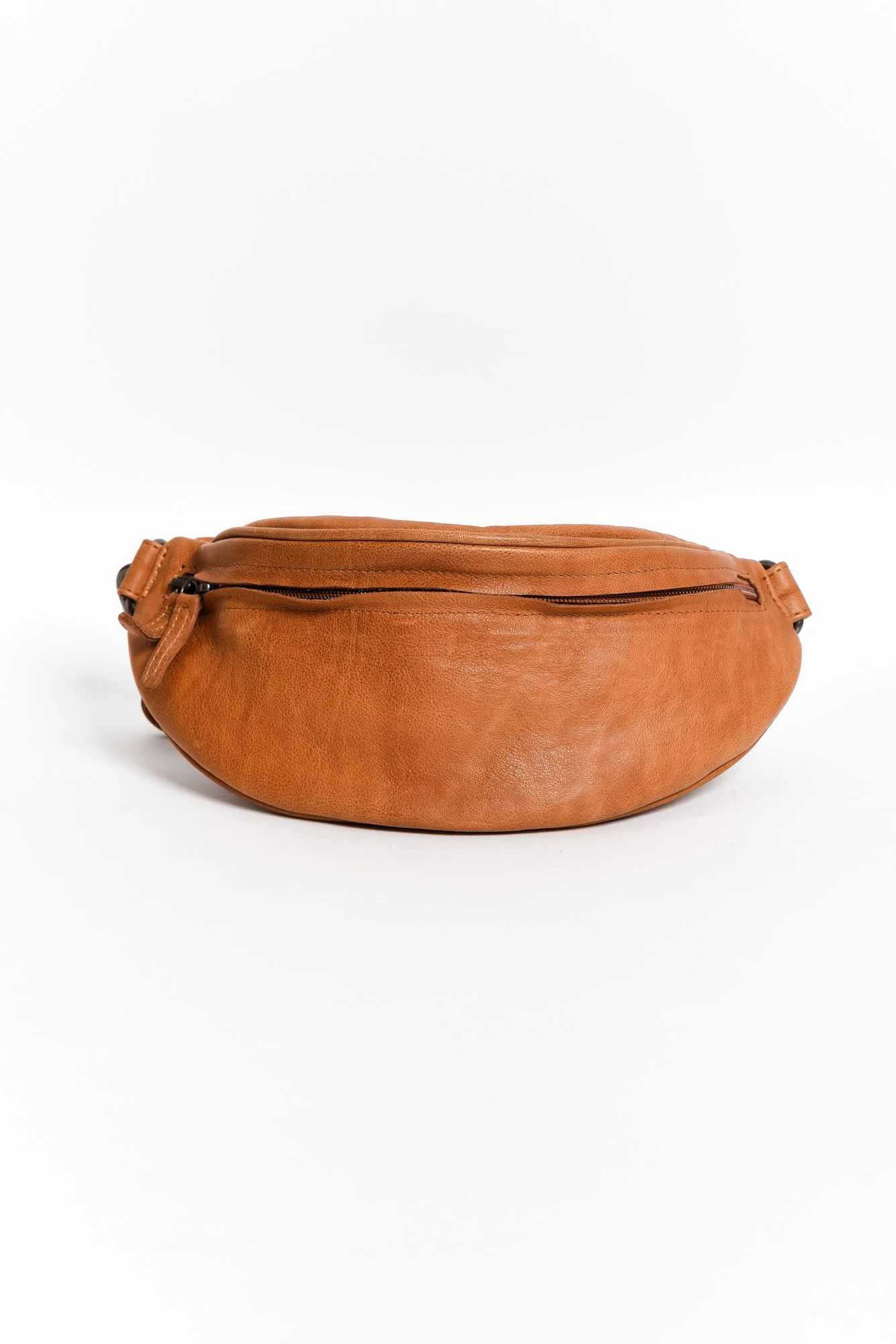 Escape the Ordinary Tan Leather Sling Bag