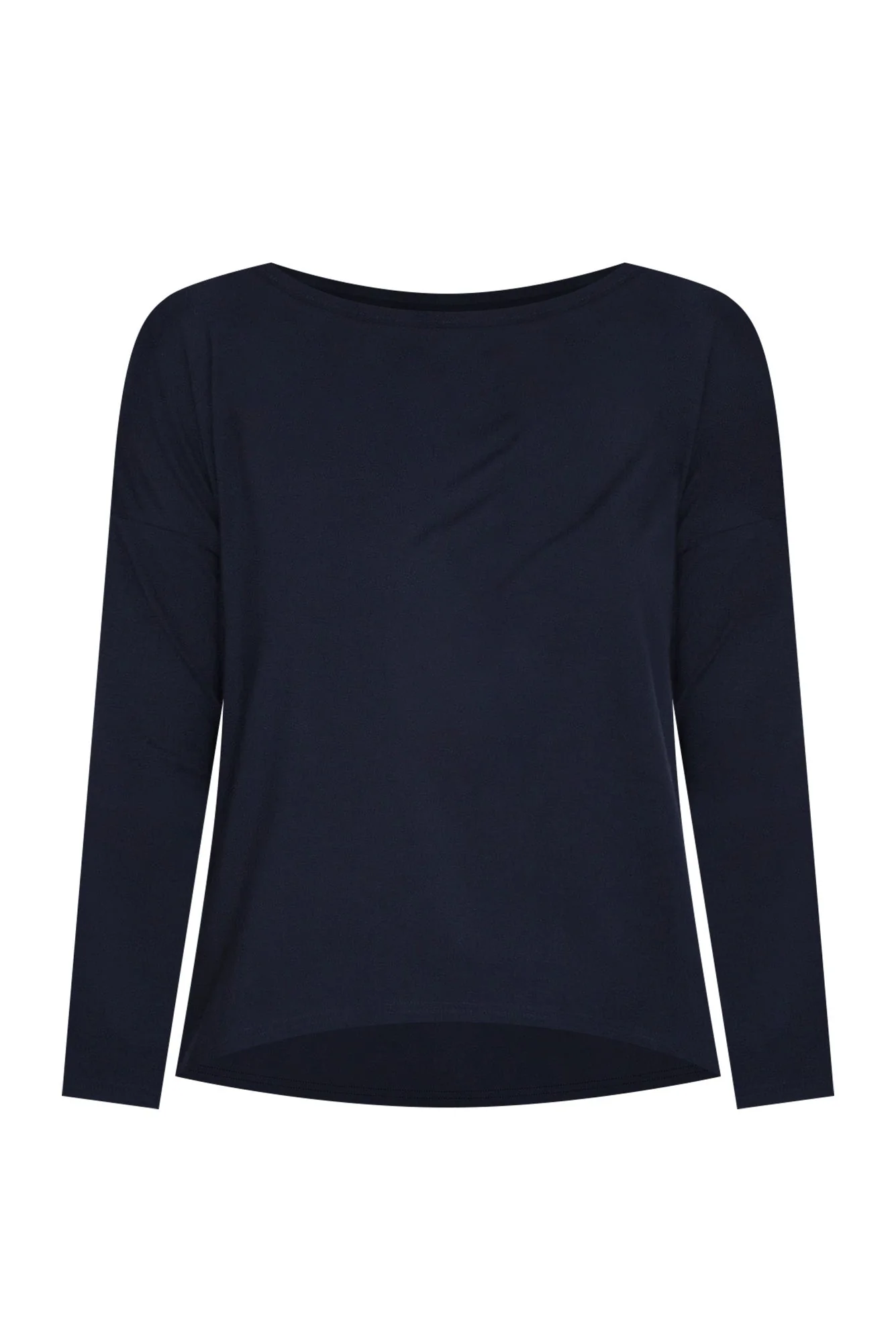 Camila Navy Bamboo Top