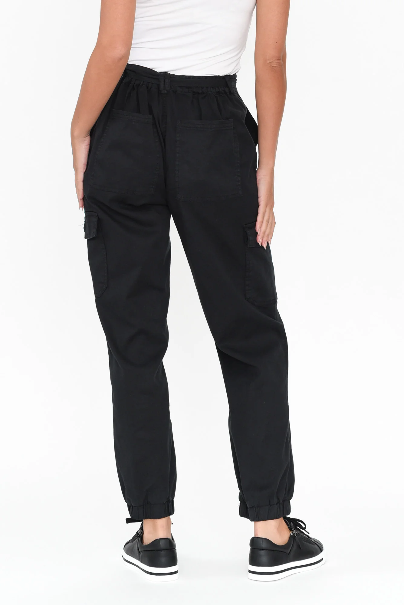 Canterbury Charcoal Lyocell Cargo Pants
