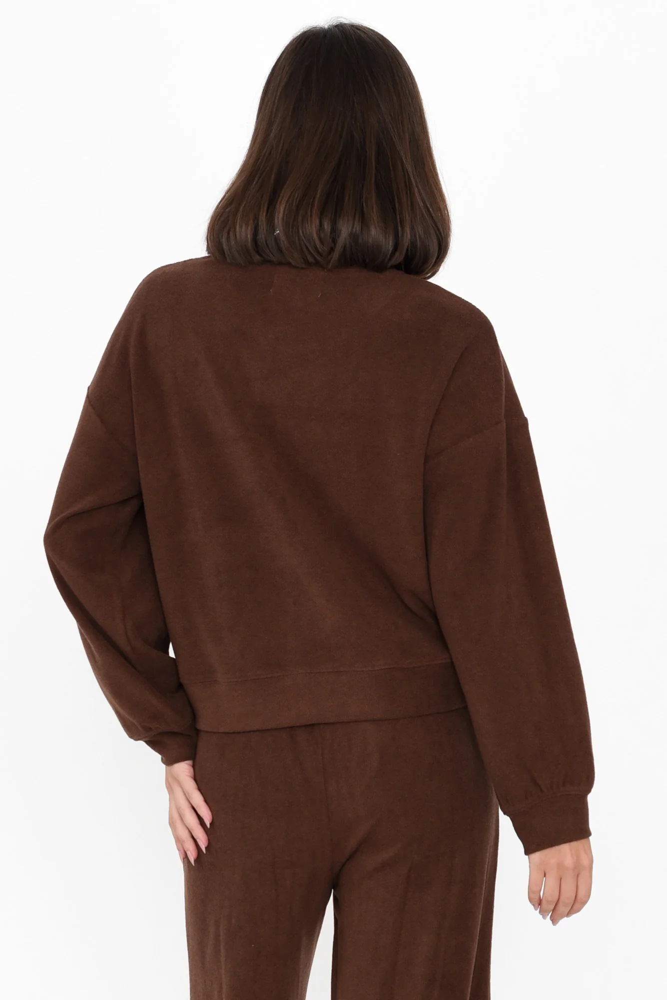 Kristie Chocolate Terry Jumper