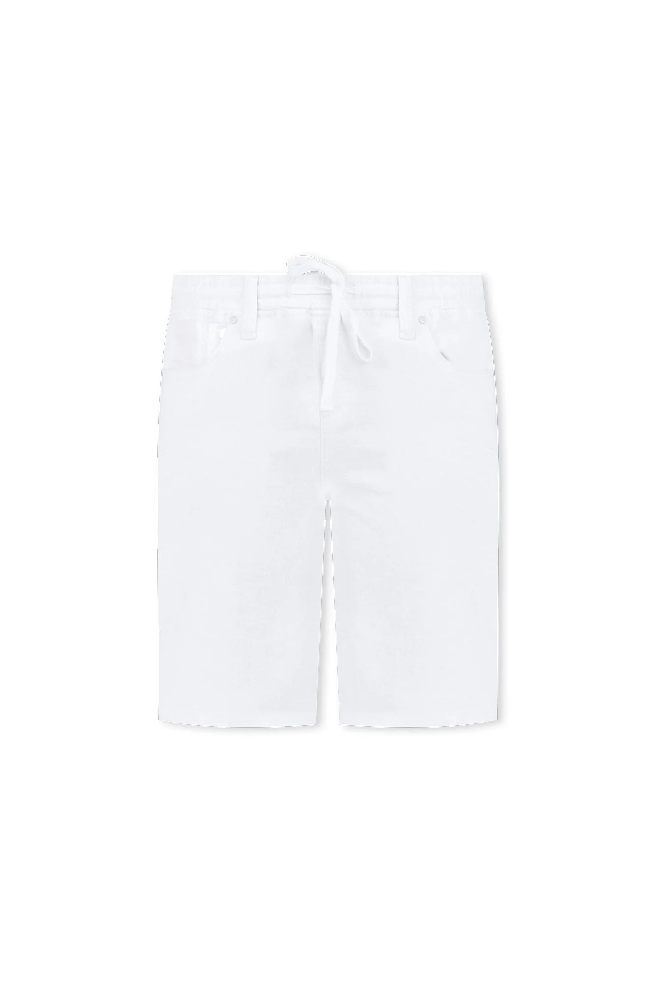 Gabby White Denim Bermuda Short