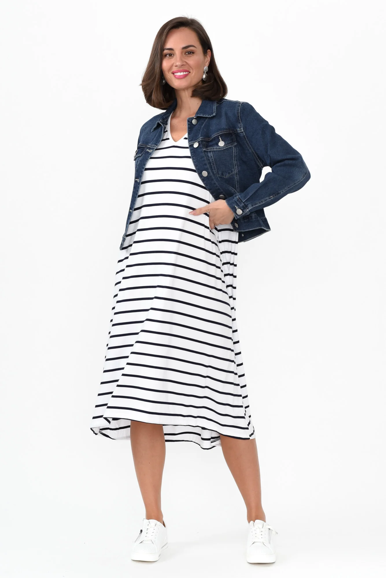 Darcy Dark Blue Denim Jacket