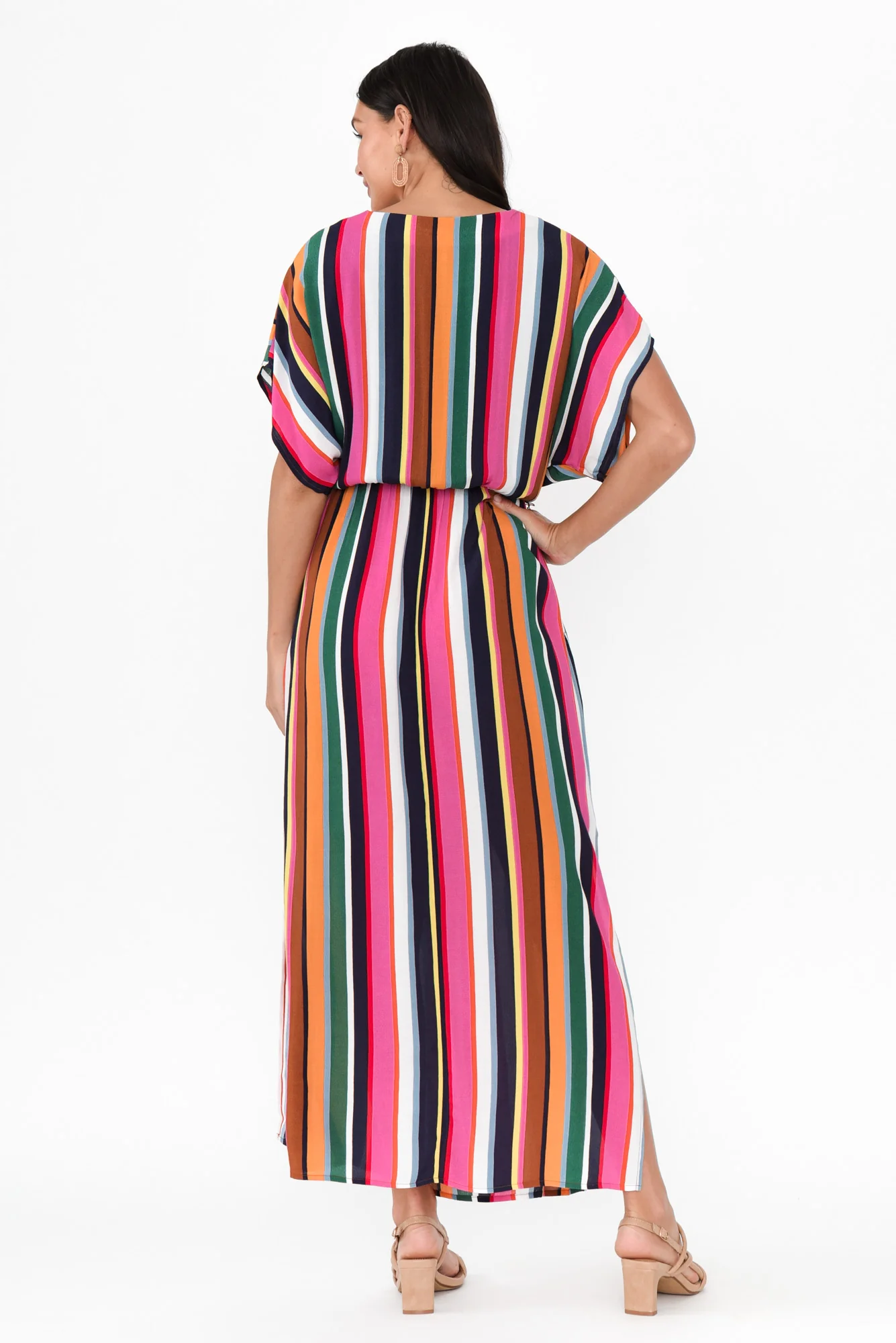 Dream Factory Multi Stripe Dress