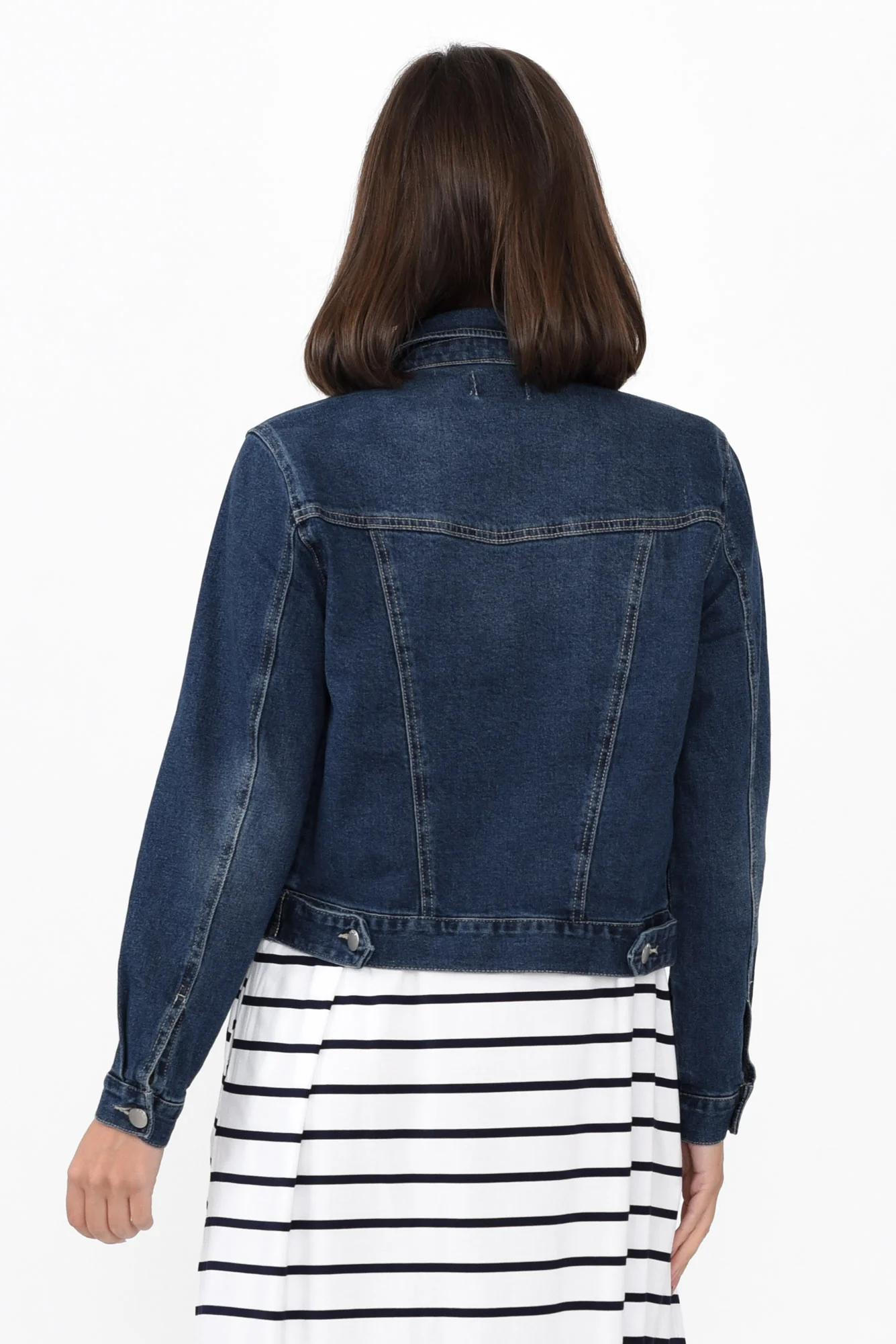 Darcy Dark Blue Denim Jacket
