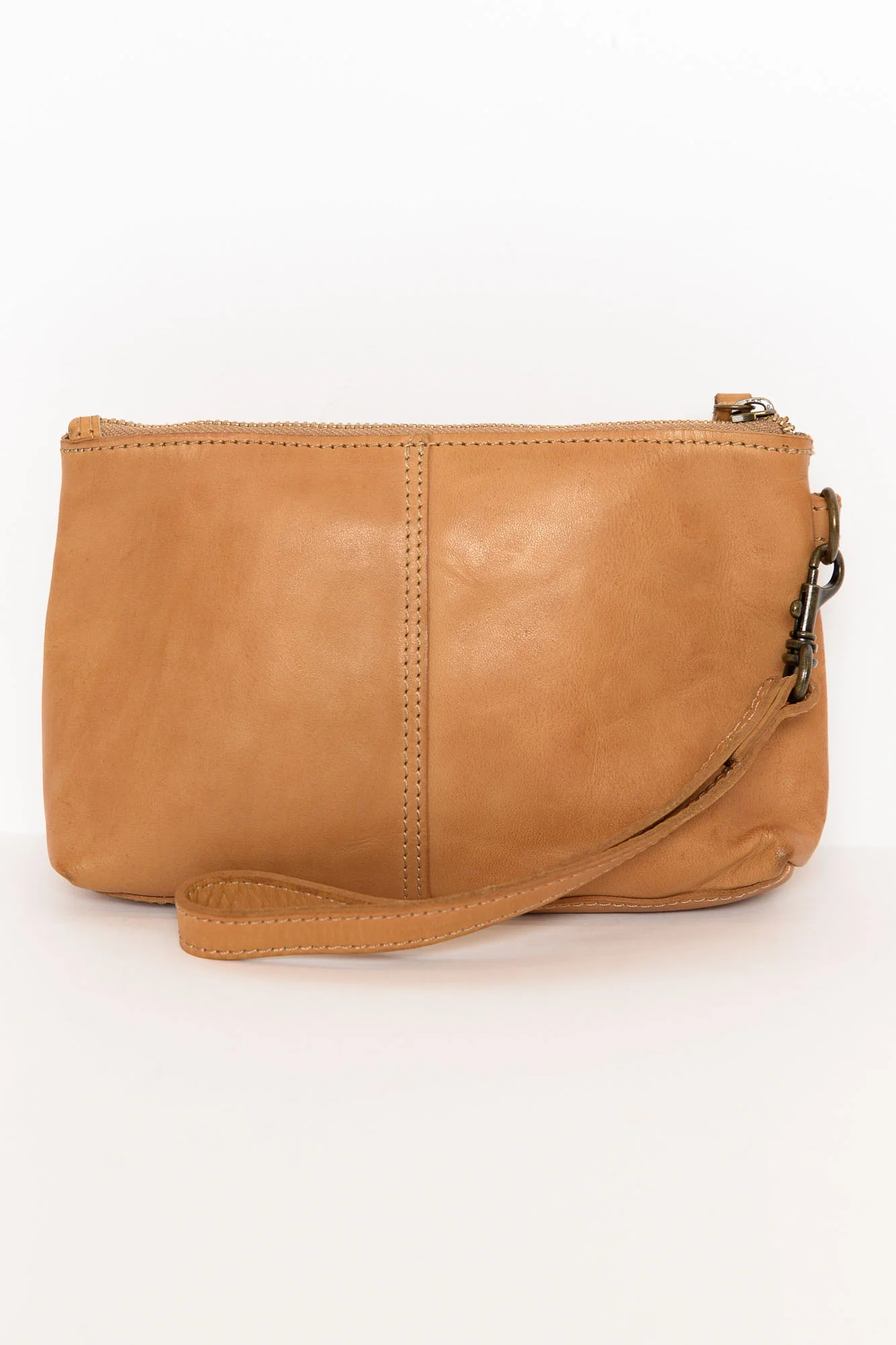 Sylvie Tan Leather Pouch