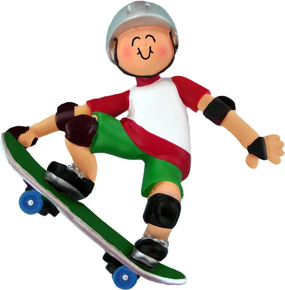 Skateboarder Ornament