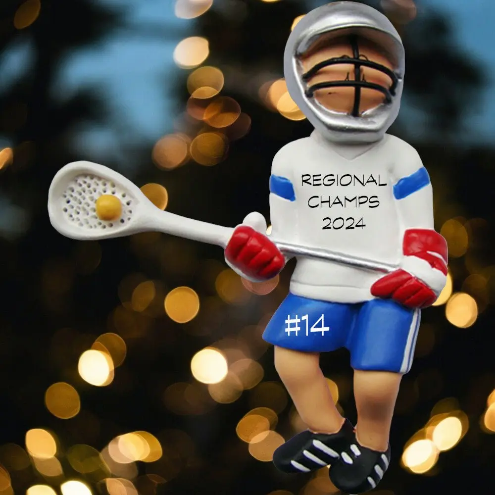 Lacrosse: Male  Ornament