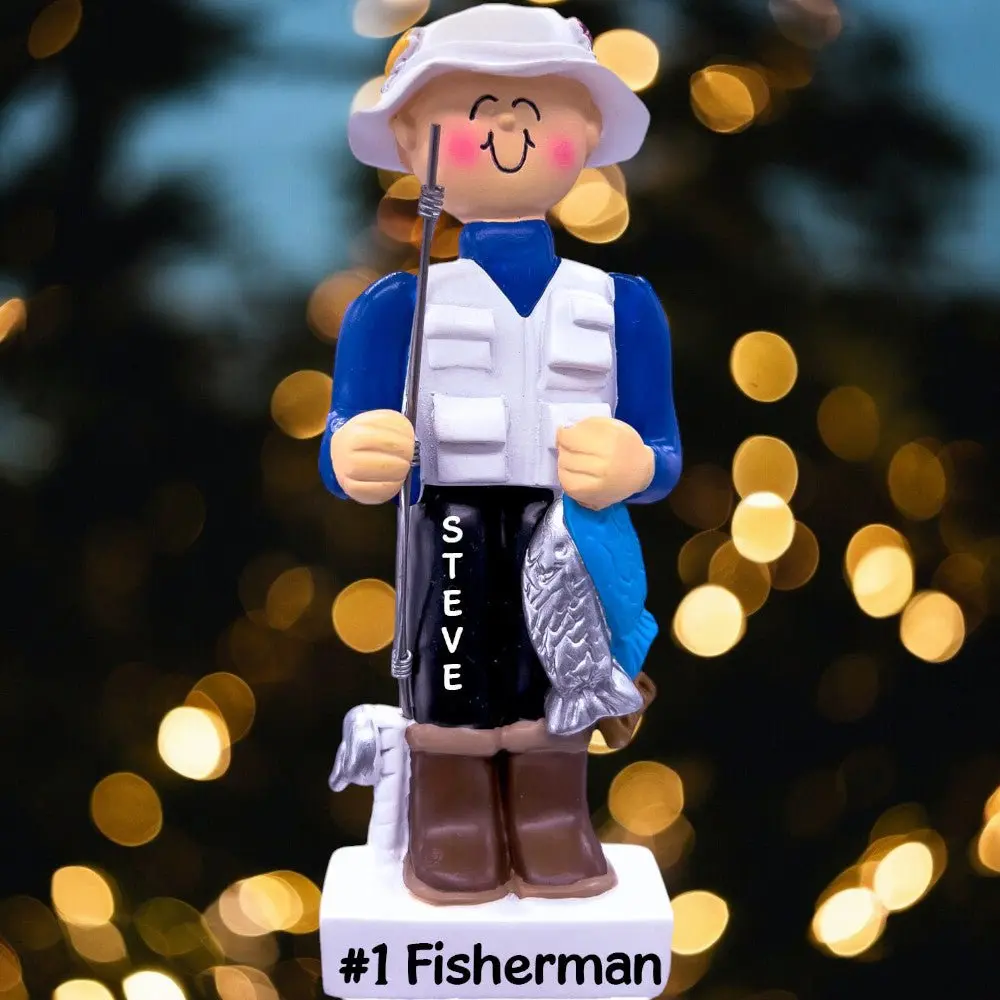 Fisherman  Ornament