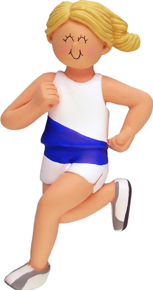 Runner: Female, Blonde  Ornament