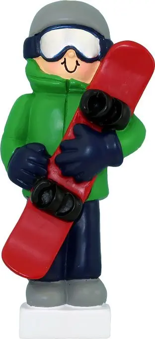 Snowboarder: Male  Ornament