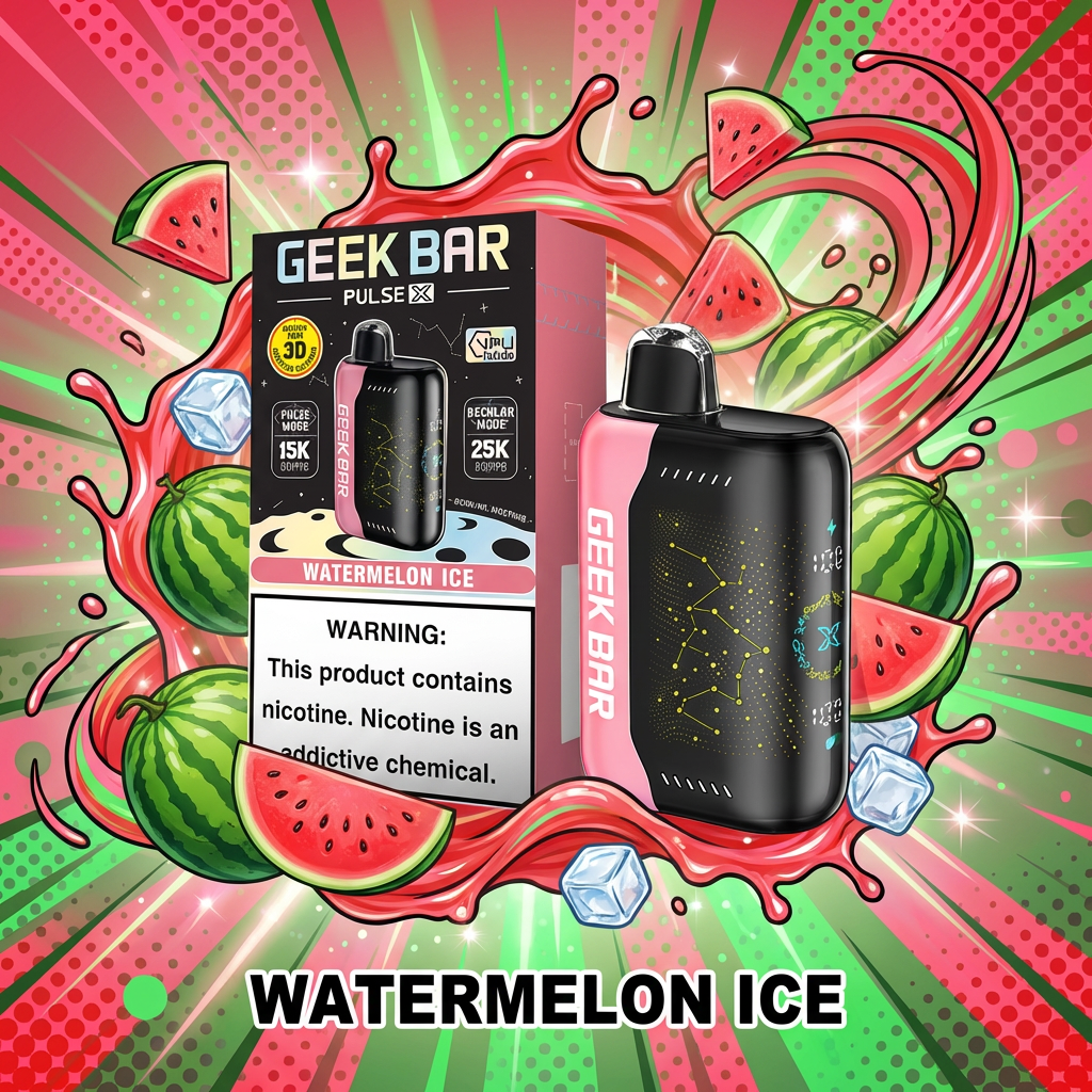 Geek Bar Pulse X 25K Watermelon Ice Review: The Ultimate Summer Vape? - GeekBar Official US Reseller