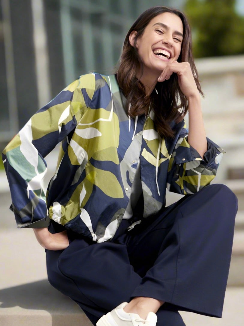 Jacke mit Blättermuster - GERRY WEBER OUTLET