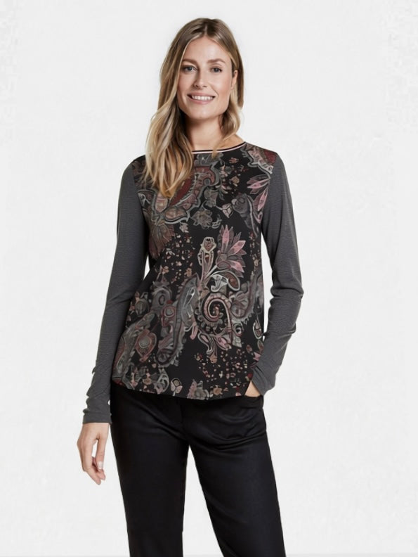 Oberteil mit seidiger Vorderseite - GERRY WEBER OUTLET