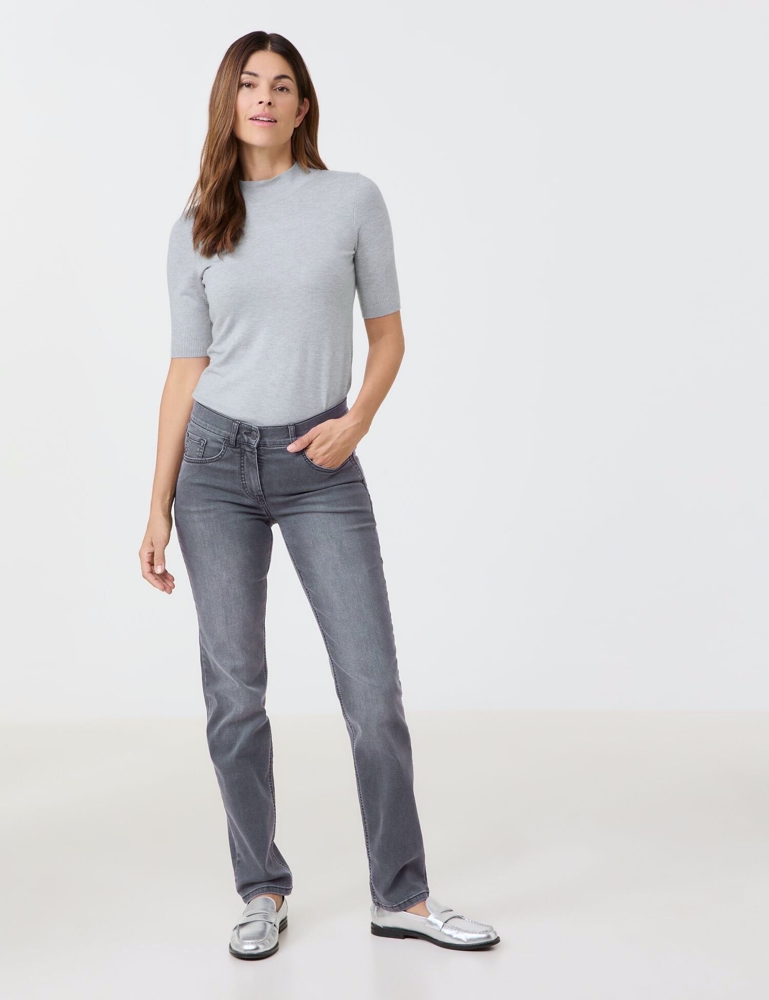 Best4Me Jeans – Grau - GERRY WEBER OUTLET