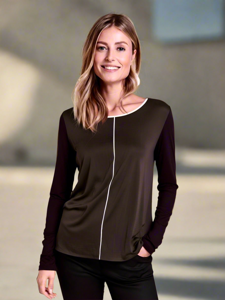 Oberteil mit seidiger Vorderseite - GERRY WEBER OUTLET