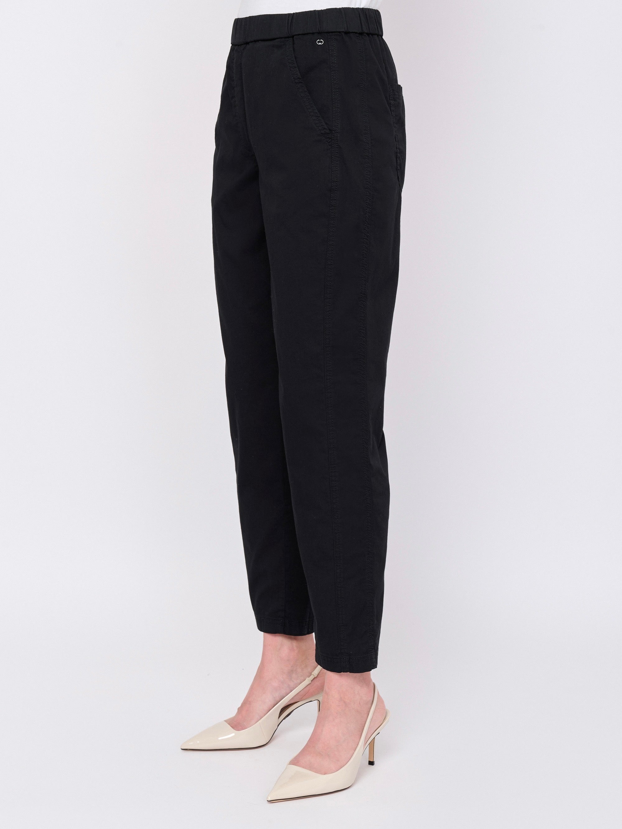 Schwarzer Baumwoll-Schlupfhose - GERRY WEBER OUTLET