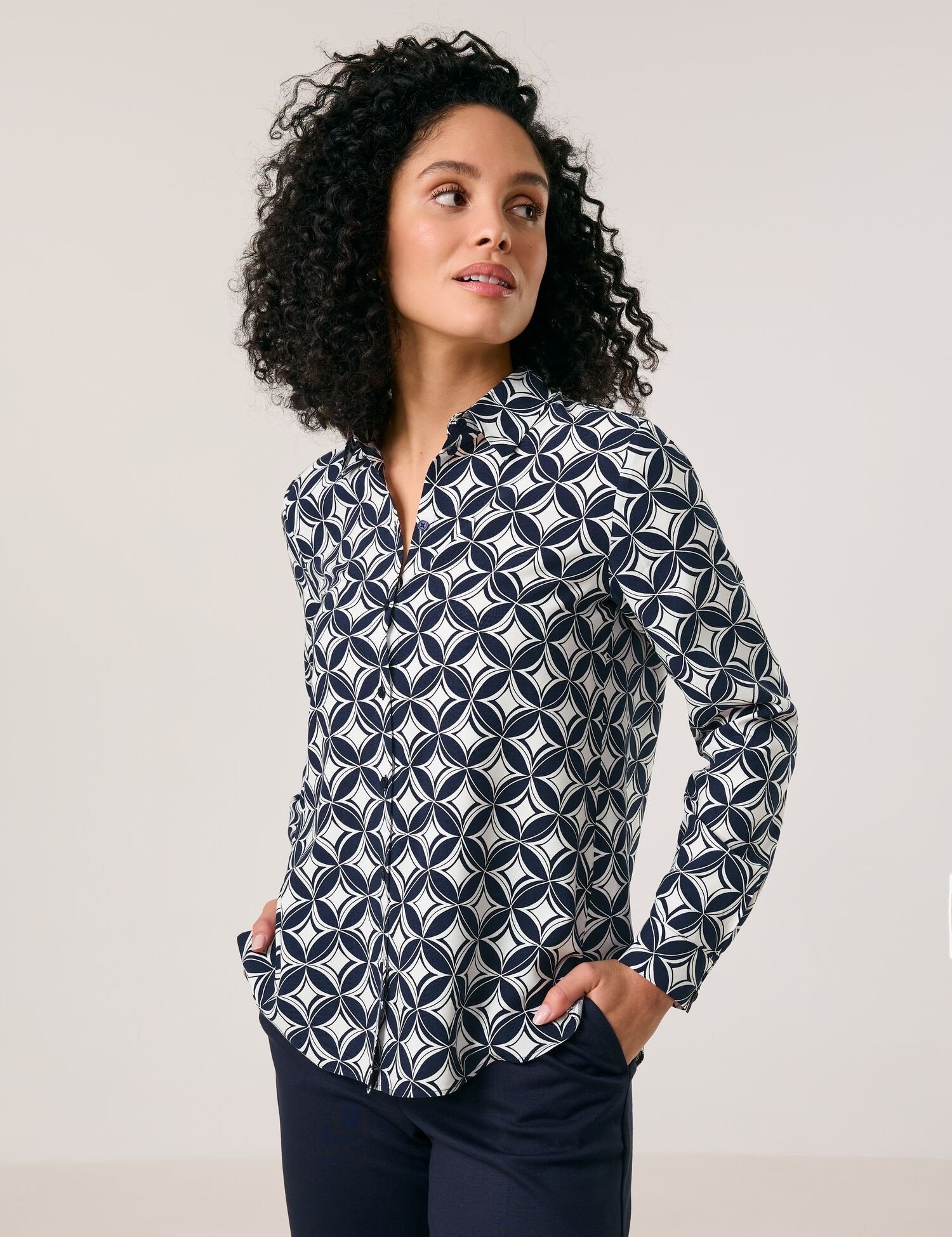 Bluse mit Print - GERRY WEBER OUTLET