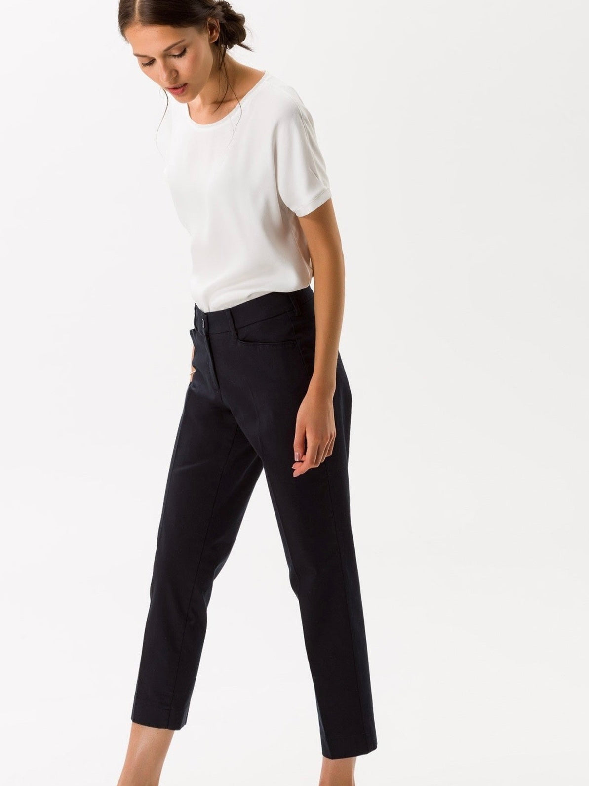 Brax Baumwollhose (Marineblau) - GERRY WEBER OUTLET