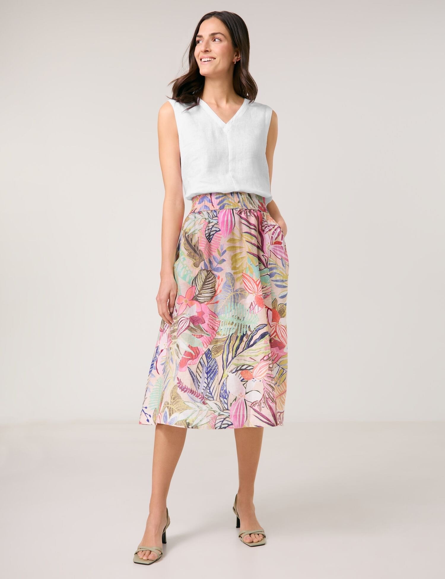 Leinenrock zum Überziehen - GERRY WEBER OUTLET