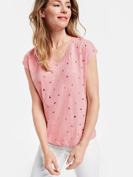 T-Shirt mit Punkten - GERRY WEBER OUTLET