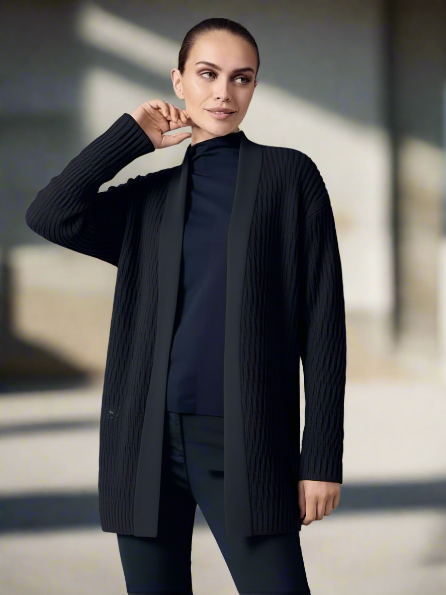 Strickcardigan in Marineblau - GERRY WEBER OUTLET